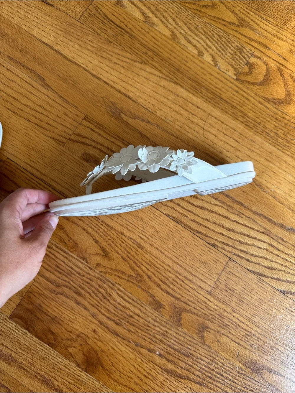 Aerosoles Floral Flip Flops